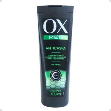 Imagem de Shampoo Anticaspa Ox Men Com Mentol 400ml