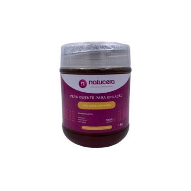 Imagem de Cera Hidrossolúvel Mel Pote 1kg 100% Natural - Natucera