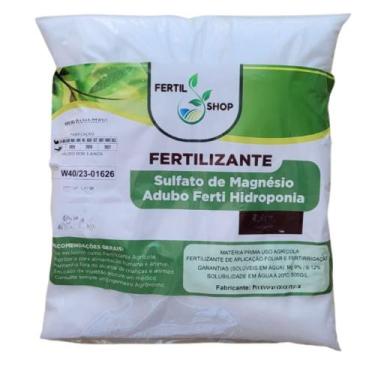 Imagem de Adubo Fertilizante Sulfato De Magnésio 3kg Foliar - FERTIL SHOP