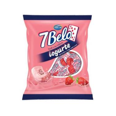 Imagem de Bala 7Belo Iogurte - Pct 500g - Arcor