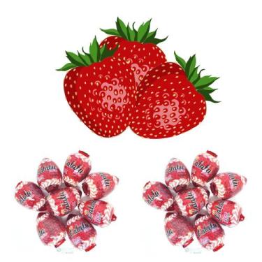 Imagem de Batom Brilho Labial Moranguinho Gloss Infantil Morango Presente Maquia