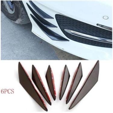 Imagem de Lip lateral 6unidades - Gusta Car Parts, Preto