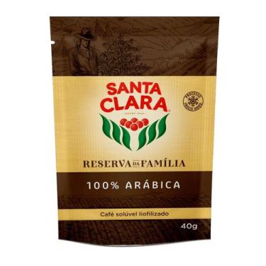 Imagem de Café Solúvel  Santa Clara Reserva da Família Refil 40g