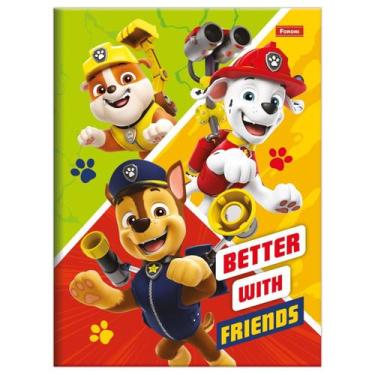Imagem de Caderno Do Patrulha Canina Brochurão 1 Matéria 48F' Escolar', Verde