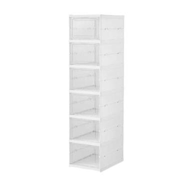 Imagem de Sapateira Empilhável Gaveta Caixa de Armazenamento Dobrável - Global C