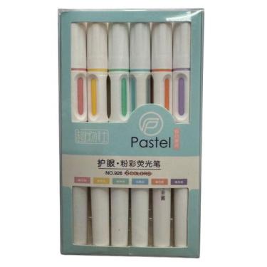 Imagem de Marca texto kit com diversas cores caneta sem borrões - MLBpel, Modelo