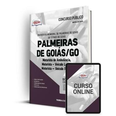 Imagem de Apostila Prefeitura de Palmeiras de Goiás - GO - Motorista