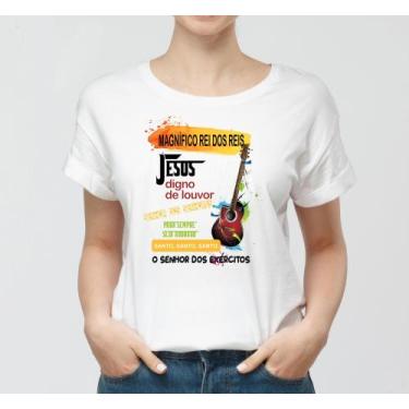 Imagem de Blusa T-shirt Camiseta Feminina Estampada, estampas evangélica - Innov