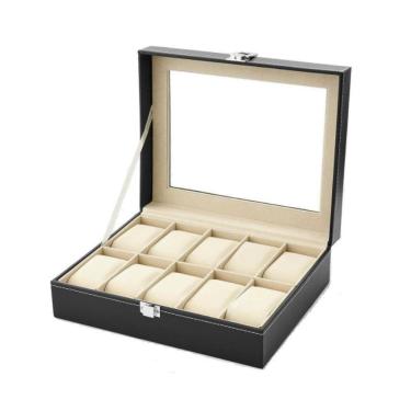 Imagem de Estojo Porta Relógios 10 Nichos