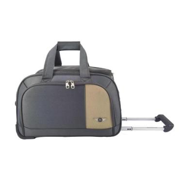 Imagem de Mala Viagem Sacola Santino Dubai SLS3 Rodinhas Cadeado Bordo ANAC, Cin