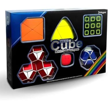 Imagem de Kit Serie 6 Cubo Mágico Profissional Brinquedos