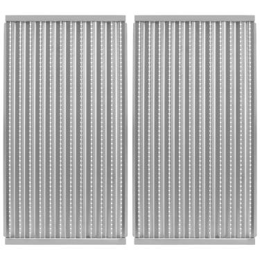 Imagem de EasiBBQ Placas emissoras para Charbroil TRU-Infrared 463644220 463632320 463642316 463675016 463644220 G362-2100-W1, substituição de placas emissoras de grelha para Charbroil 463245518 46367 5016P1