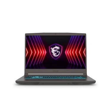 Imagem de MSI Notebook para jogos Thin A15 AI 39.6 cm 144Hz FHD FHD: AMD Ryzen R9-8945HS, NVIDIA Geforce RTX 4060, 16GB DDR5, SSD NVMe de 1TB, WiFi 6E, Win 11: Preto B8VF-270US