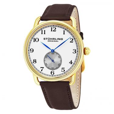 Imagem de Relógio Masculino Stuhrling 207 Quartzo 41mm, Marrom