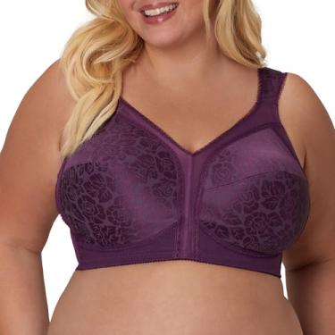 Imagem de Playtex Sutiã sem fio feminino, Plum Majestic, 38C