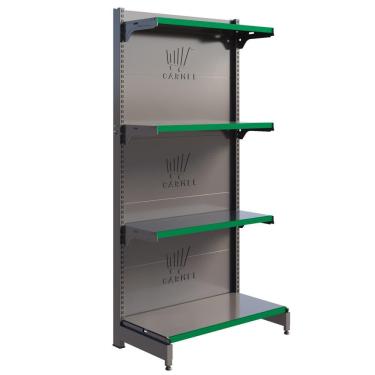 Imagem de Gôndola Centro 1 Ponta 1,37 m 40KG Expositor de Supermercado Amapá