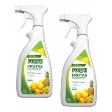 Imagem de 2 Unidades Fertilizante Adubo Líquido Forth Frutas 500ml - Pronto para