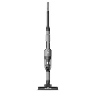 Imagem de Aspirador de Pó vertical portatil bateria Ergorapido 2 em 1 Electrolux 30 min luz frontal LED escova rotativa aspira escova capacidade 950ml ERG018 Bivolt Cinza