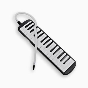 Imagem de Escaleta Melódica Preta 32 Teclas