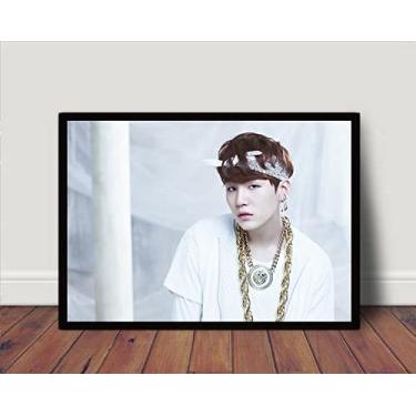 Imagem de Quadro/Poster C Moldura Jung Kook Kpop Bts P5040