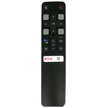Imagem de Substituição de controle remoto RC802V FMR1 IR para TCL Smart TV 06-BTZNYY-URC802V 06BTZNYYURC802V RC802V FMR1 65P8S 55P8S 55EP680 65P8S 49S6800FS 49S6510FS