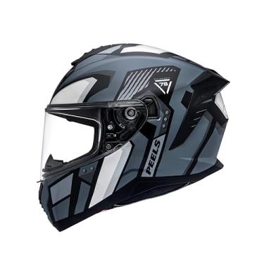 Imagem de Capacete Moto Feminino Peels Mach 5 Quantum Branco Oculos (60)