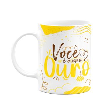 Imagem de Caneca Páscoa Doce - Você é o meu ouro - M2 - 325ml