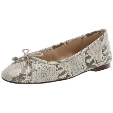 Imagem de Sam Edelman Sapatilha feminina Felicia Luxe Ballet, Concha de areia multi, 6