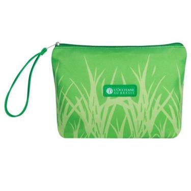 Imagem de Necessaire Capim Limão LOccitane Au Brésil Verde Presente