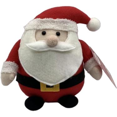 Imagem de Pelúcia Decorativa de Natal no Formato de Papai Noel - Festive