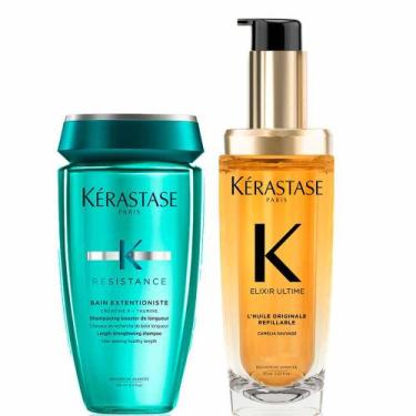 Imagem de Kérastase Kit  Shampoo + Óleo Capilar para Acabar com as Pontas Duplas