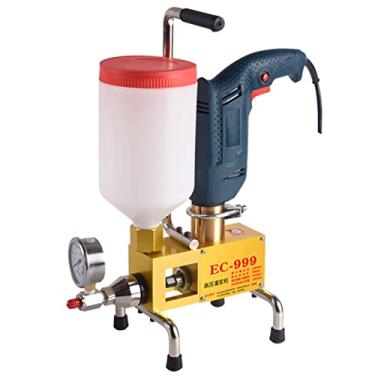 Imagem de Pistola de leitada de argamassa elétrica de 910 W/1100 W, ferramenta de argamassa de enchimento de cimento portátil, máquina de leitada de chão de alta pressão para rachaduras de concreto, reparação