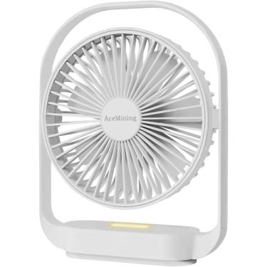 Imagem de Ventilador de mesa AceMining Silent Recarregável USB de 4 Velocidades
