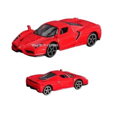 Imagem de Carros em Escala 1:64 Bburago Ferrari - Modelo de Liga Metálica - Pres