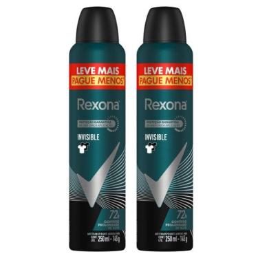 Imagem de Kit 2 und Desod Aero Rexona Men Invisible 72H 250ml