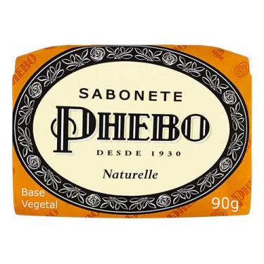Imagem de Kit c/ 3 Sabao em barra Phebo Vegetal Naturelle 90g