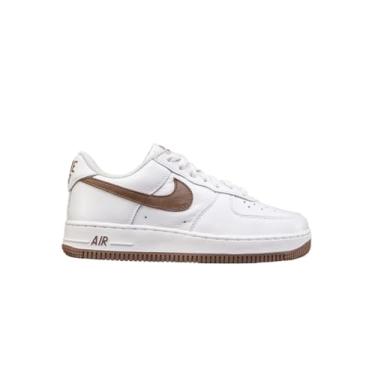 Imagem de Nike T nis de basquete masculino Air Force 1 '07, Branco/Chocolate - Ouro met lico, 41 BR