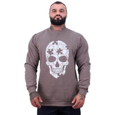 Imagem de Blusa Moletom Basic MXD Conceito Sem Touca Treino De Inverno Fitness-Masculino