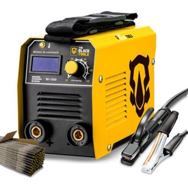 Imagem de Máquina De Solda Inversora 220v Mma Eletrodo - The Black Tools