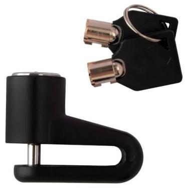 Imagem de Trava Cadeado Para Disco de Freio Anti Furto Para Moto, Bicicleta e Moto Elétrica Universal 2 Chaves