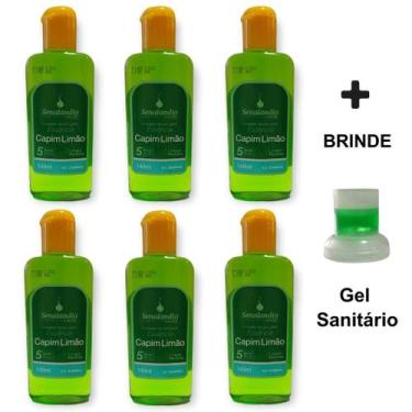 Imagem de 6 Cheirinho Concentrado Limpeza Top 140ml Lavanda Talco Cereja Avelã B