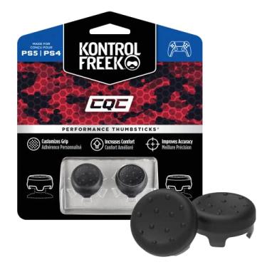 Imagem de KontrolFreek CQC for Playstation 4 (PS4) and Playstation 5 (PS5) Controller | Performance Thumbsticks | 2 Mid-Rise Concave | Black