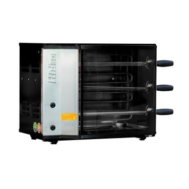 Imagem de Churrasqueira Elétrica Giratória 3 Espeto 220v Hidro Che