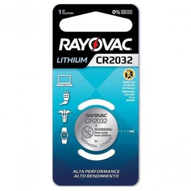 Imagem de Pilha Elet Cr2032 Rayovac C-1 Unid.
