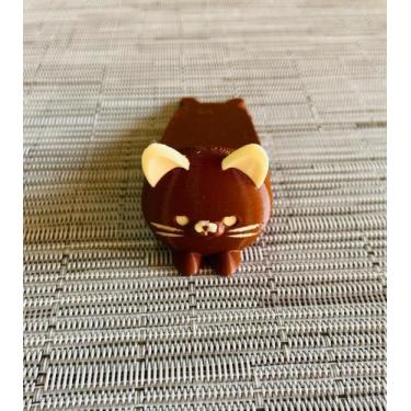 Imagem de Kit 2 Suportes Trava Porta Gatinho Aparador Peso Cunha Calço Divertido