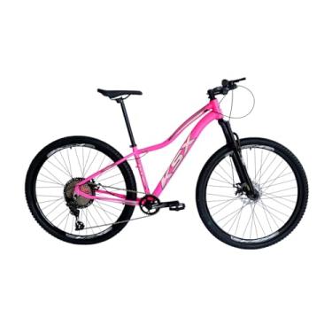 Imagem de Bicicleta Aro 29 Ksw ou ksx Feminina 12v Bike Mtb Alumínio Freio a Disco C/Kit 1x12v (ROSA CHICLETE (ADS BRANCO), 17)
