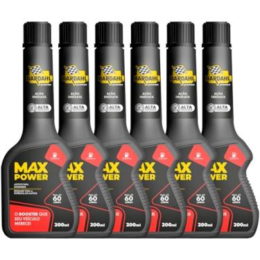 Imagem de Kit 6 Aditivos Combustível Max Power 200ml Bardahl ADITIVO MAX POWER