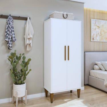 Imagem de Multiuso 2 Portas 3 Prateleiras Araucaria Branco