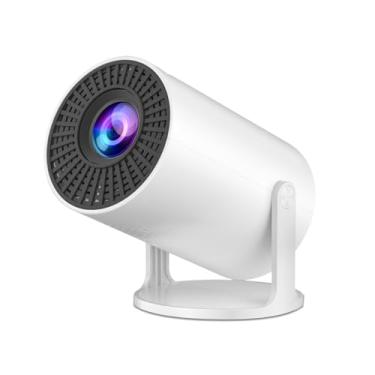 Imagem de Projetor portátil 1080p tela de 130 polegadas | Espelhamento estável com fio de projeção 4K compatível com HDMI/USB | Mini projetor para filmes ao ar livre/acampamento/laptop