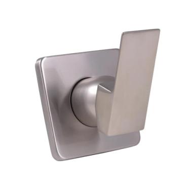 Imagem de Pingoo.casa, Acabamento Misturador Monocomando Oiapoque - Prata Escovado